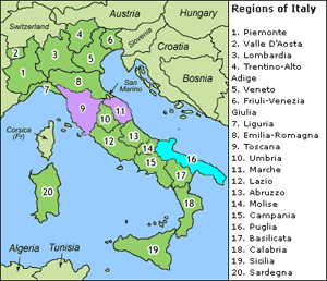 Italian regions